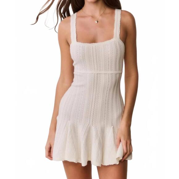 LOVESHACKFANCY Dresses & Skirts - NEW LOVESHACKFANCY tabatha dress in white tea